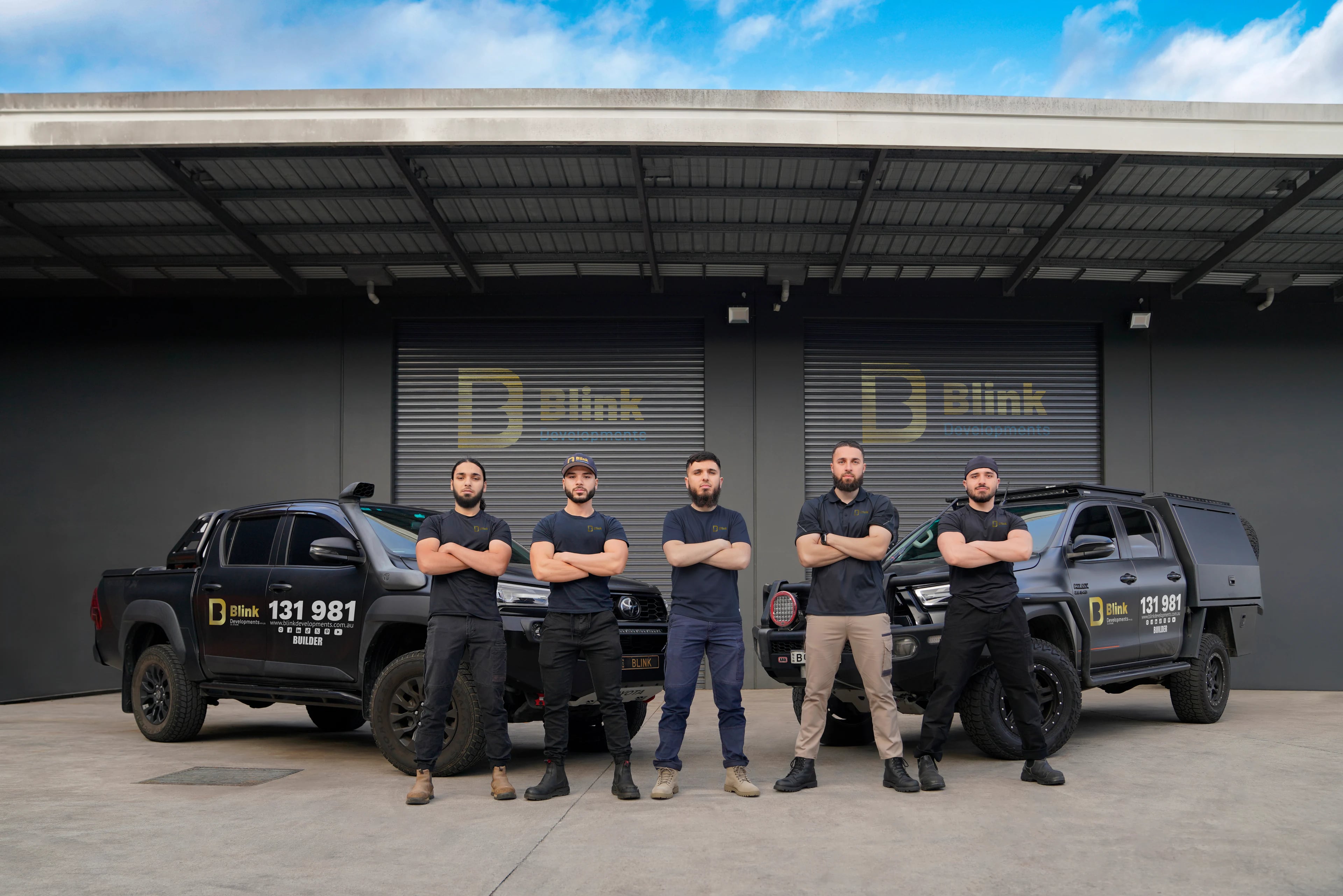 The Bathroom Renovation St Ives team with their work vehicles